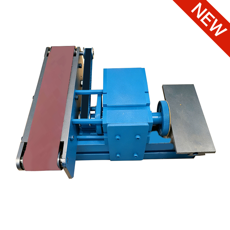 Metal micro sanding disc belt machine